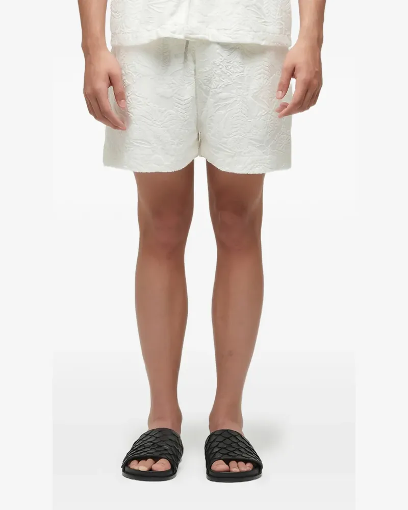 Osklen Bermudas mit Jacquard - Weiß Weiß