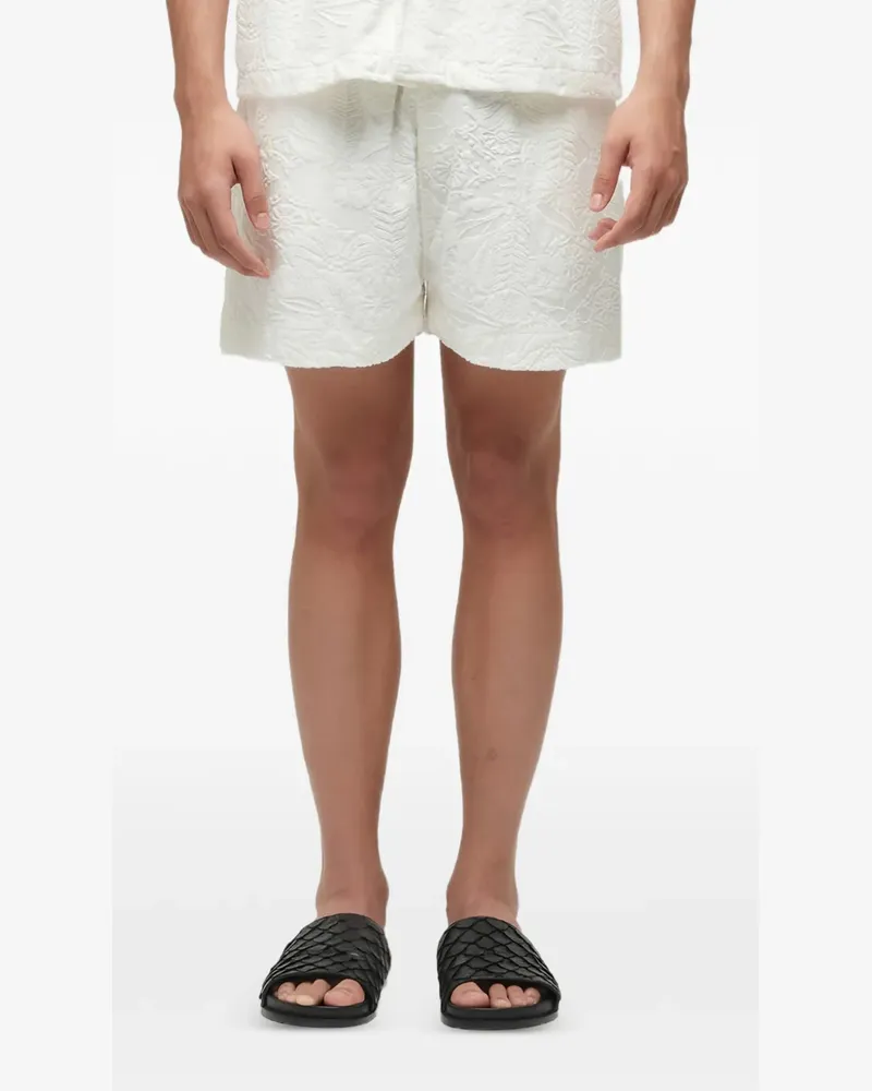 Osklen Bermudas mit Jacquard - Weiß Weiß