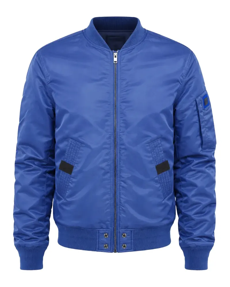 Diesel Ross quilted bomber jacket - Blau Blau