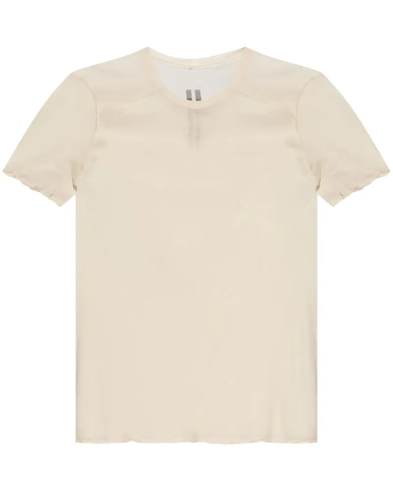 Rick Owens T-Shirt aus Baumwolle - Nude Nude