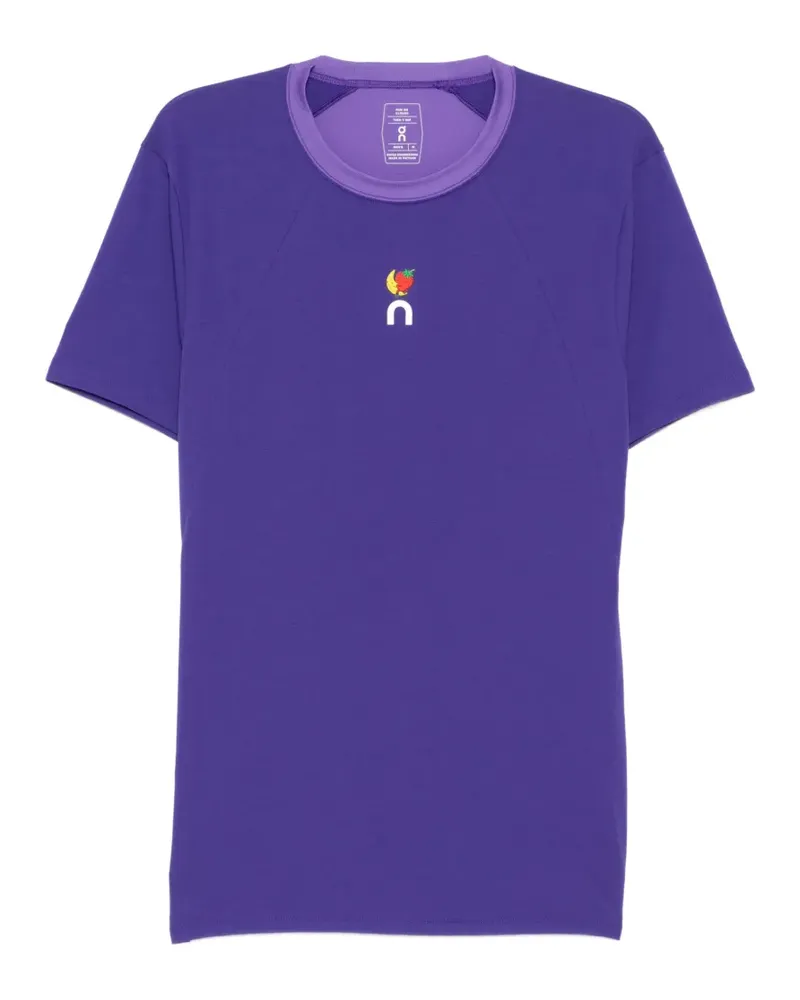 ON graphic T-shirt - Violett Violett