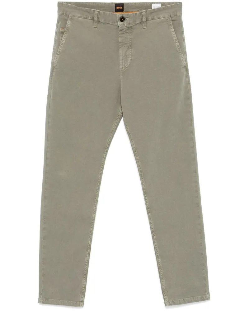HUGO BOSS Hose mit Tapered-Bein - Grün Grün
