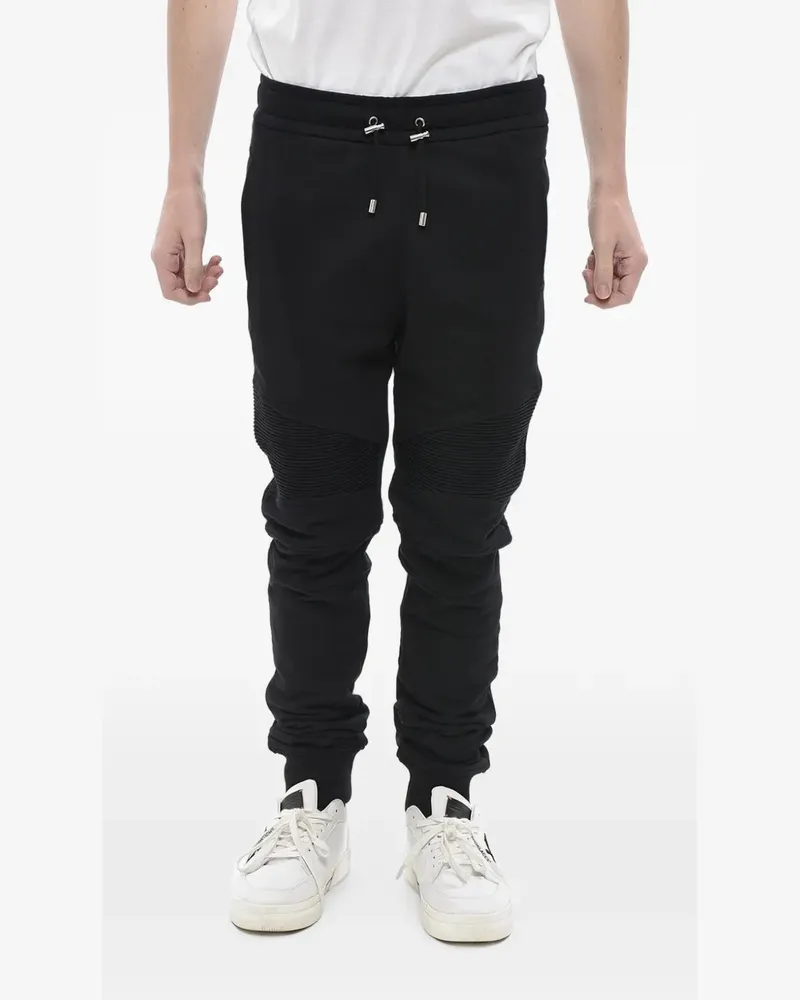 Balmain Biker track pants - Schwarz Schwarz