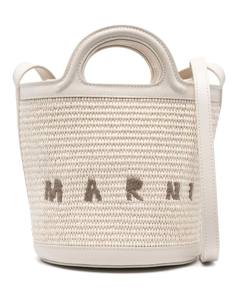 Marni Kleine Tropicalia Beuteltasche - Nude Nude