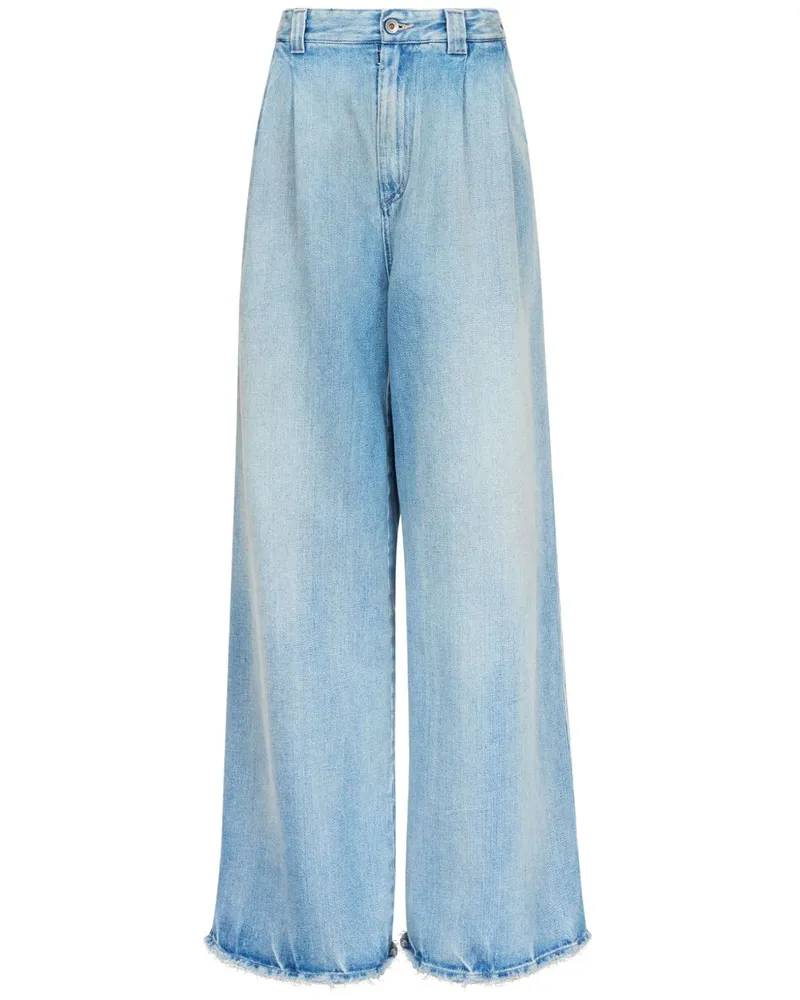 Maison Margiela Jeans mit weitem Bein - Blau Blau