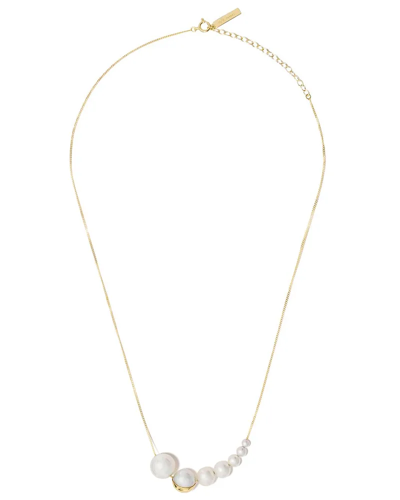 TASAKI 18kt 'Shell' Gelbgoldhalskette mit Anhänger Gold