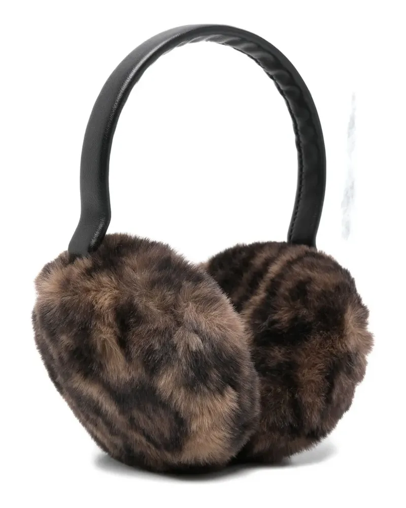 APPARIS Esme faux-fur earmuffs - Braun Braun