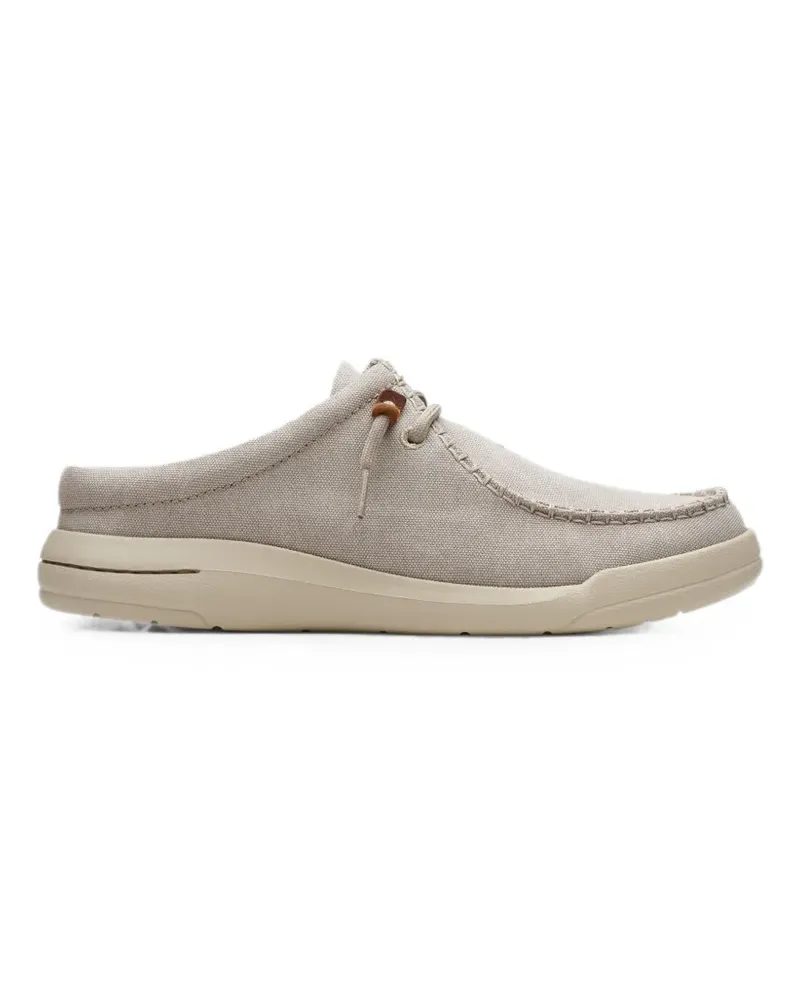Clarks Driftlite Surf lace-up mules - Grau Grau