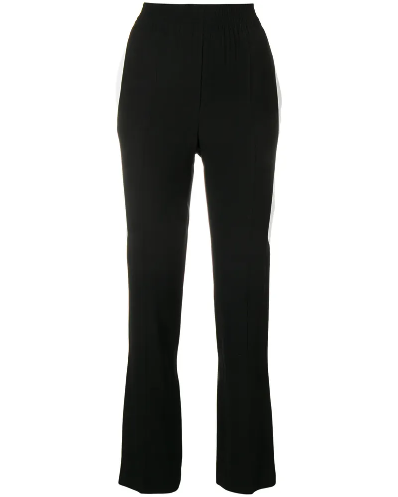 Givenchy Hose mit seitlichen Streifen - Schwarz Schwarz