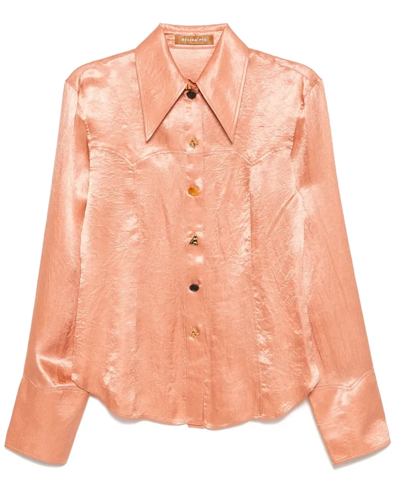 REJINA PYO Camille shirt - Orange Orange