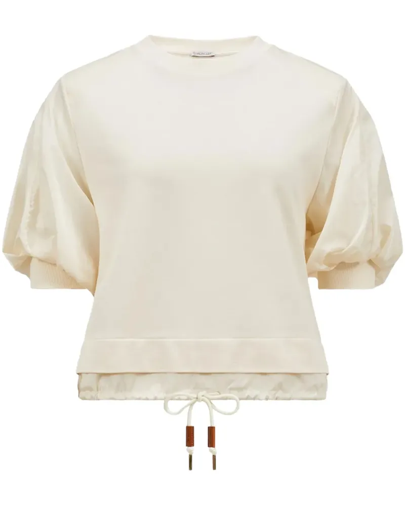 Moncler Klassisches T-Shirt - Weiß Weiß