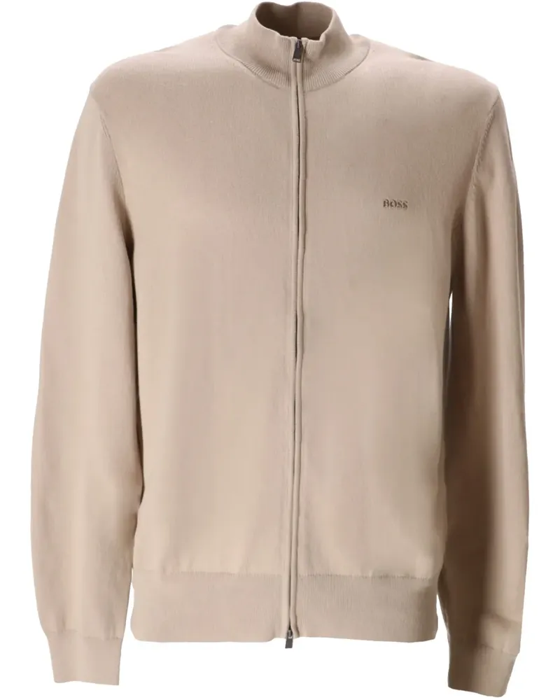 HUGO BOSS Cardigan aus Jersey - Nude Nude