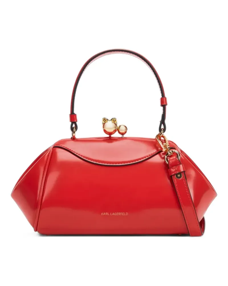 Karl Lagerfeld K/Bisous top handle bag - Rot Rot