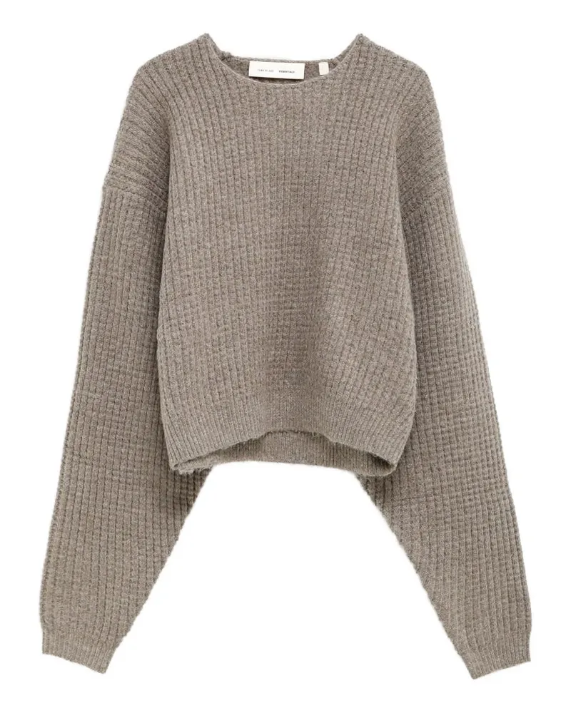 Fear of God waffle-knit sweater - Nude Nude