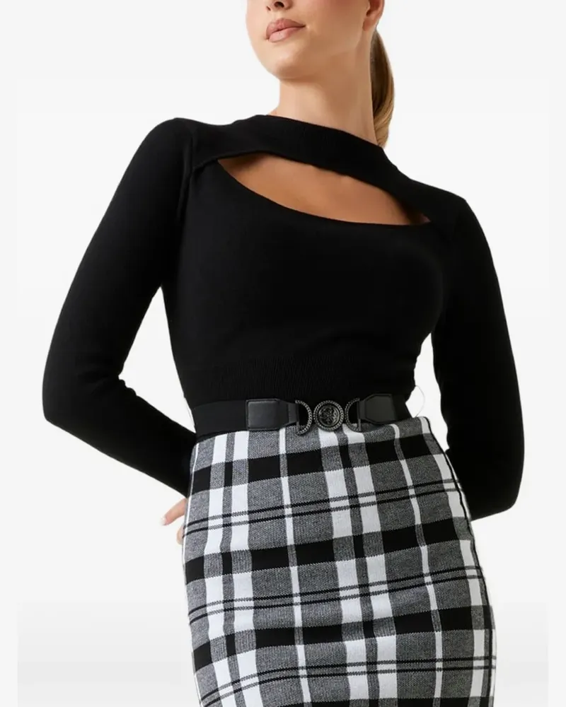 Guess Minikleid mit Cut-Out - Schwarz Schwarz