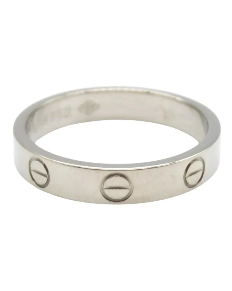 Cartier 2006 18K White Gold Small Love ring - Silber Silber