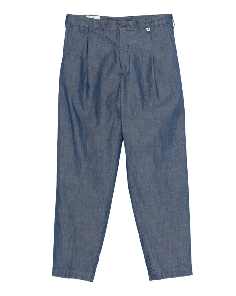 MYTHS pleated trousers - Blau Blau
