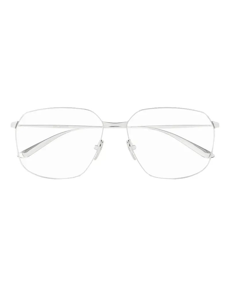 Balenciaga Everyday Sonnenbrille mit geometrischem Gestell - Silber Silber