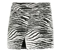 Clow Minirock mit Zebra-Print