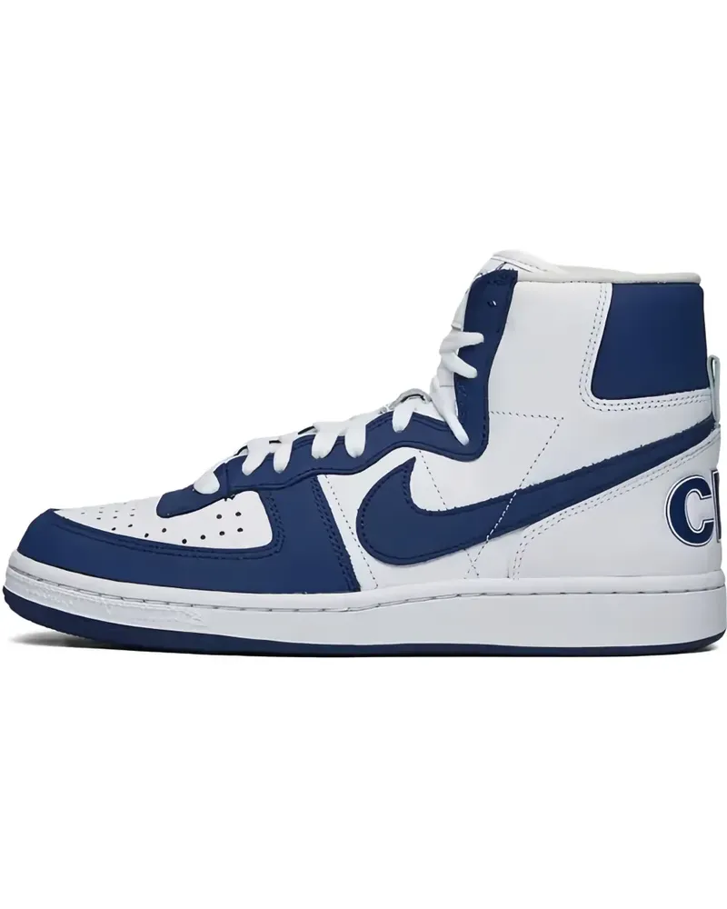 Nike x Comme Des Garçon Homme Plus Terminator High SP "Navy" Sneakers - Weiß Weiß