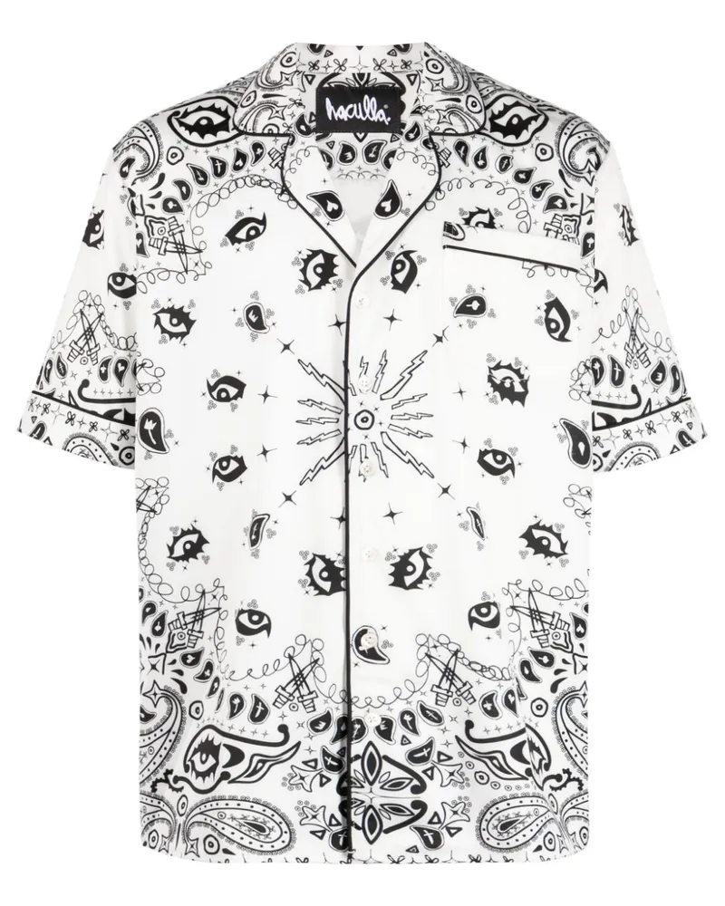 Haculla Hemd mit Paisley-Print - Weiß Weiß