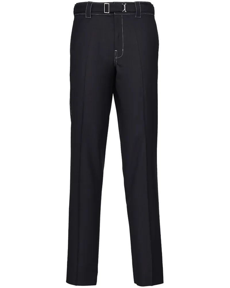 Prada Hose mit Gürtel - Schwarz Schwarz