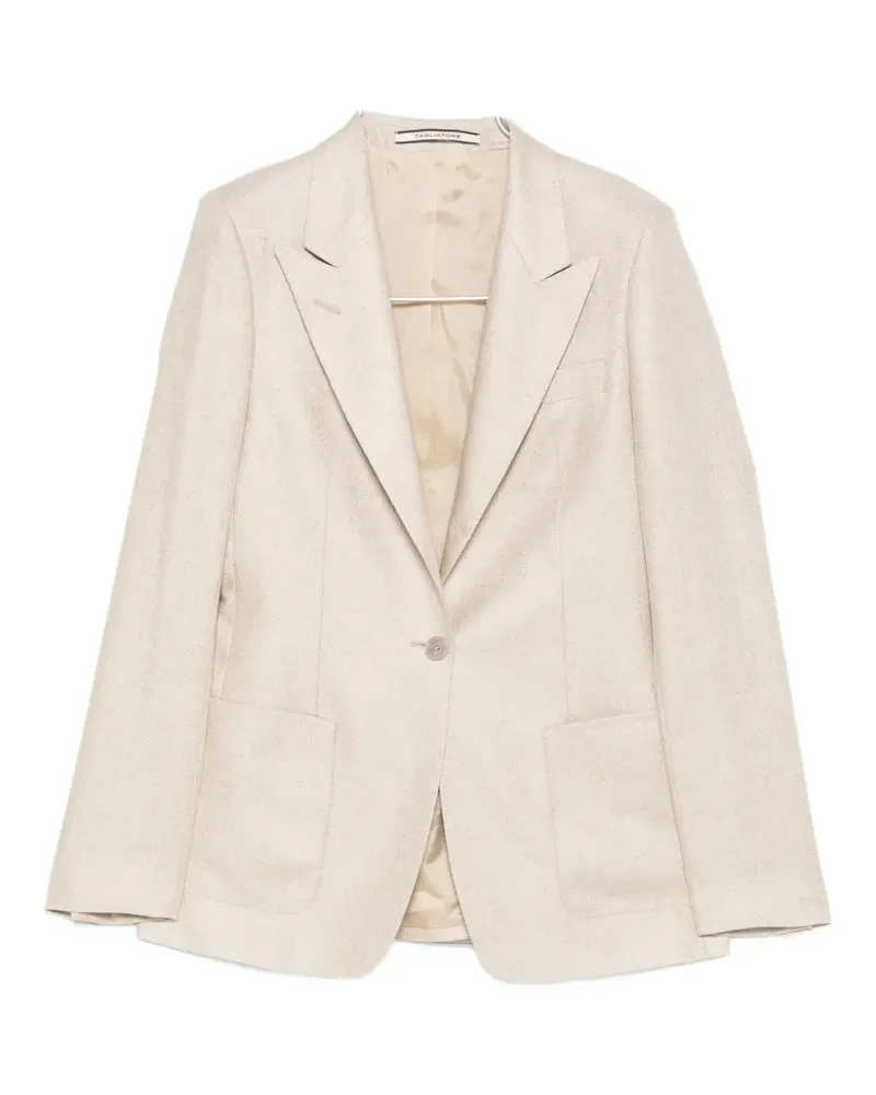 Tagliatore Parigi pocket blazer - Nude Nude