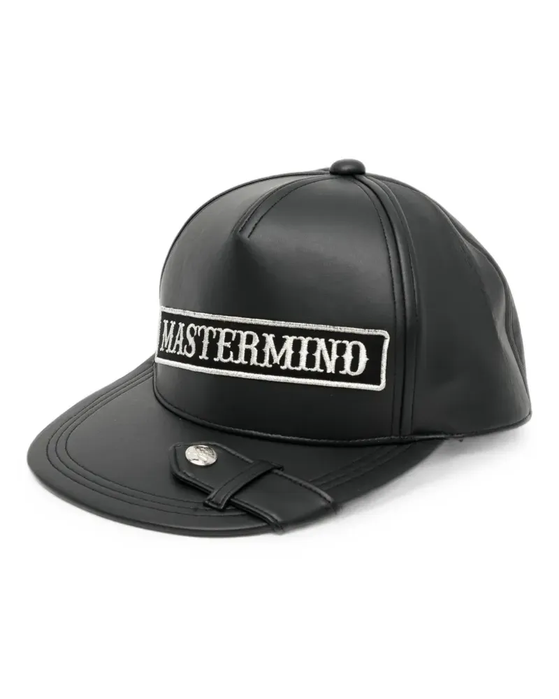 Mastermind World logo-patch buckled baseball cap - Schwarz Schwarz