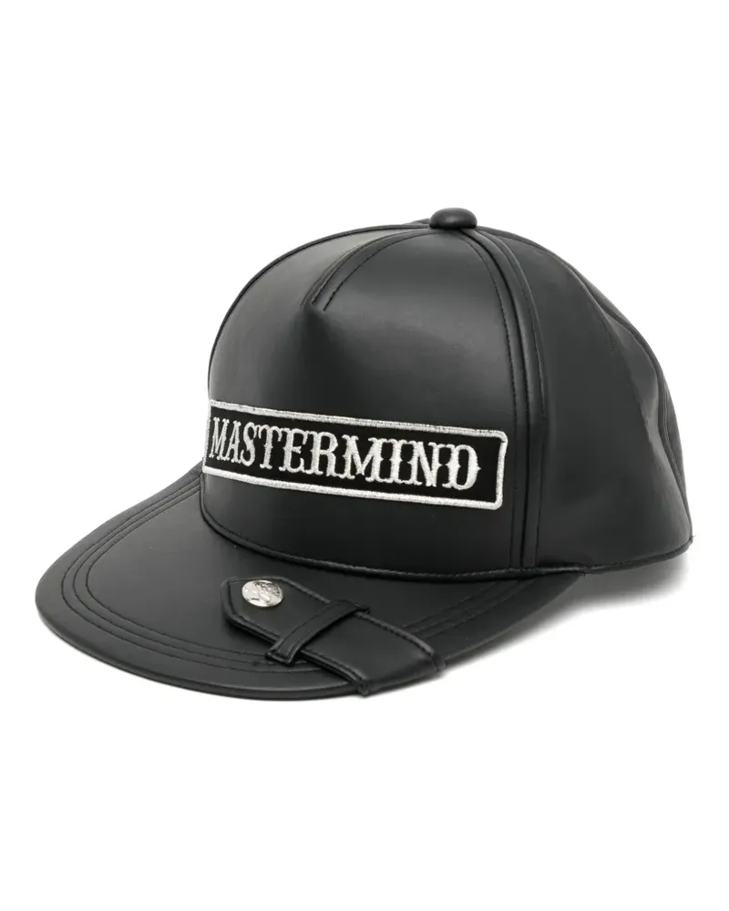 Mastermind World Baseballkappe mit Logo-Patch - Schwarz Schwarz