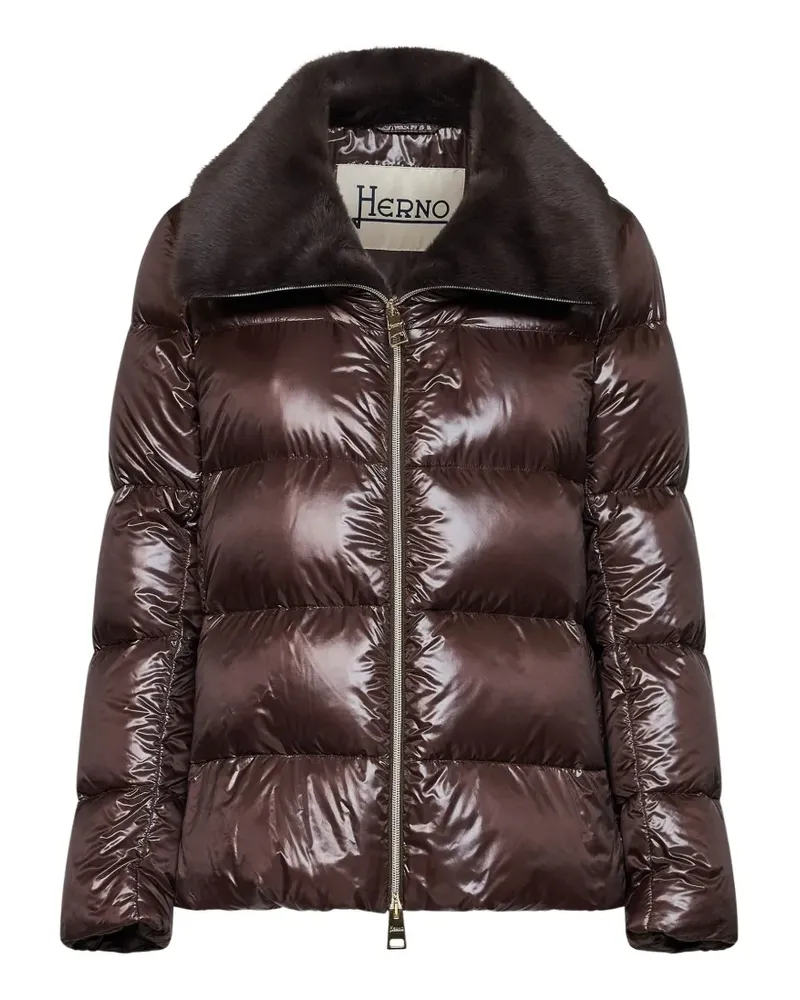 Herno quilted puffer jacket - Braun Braun