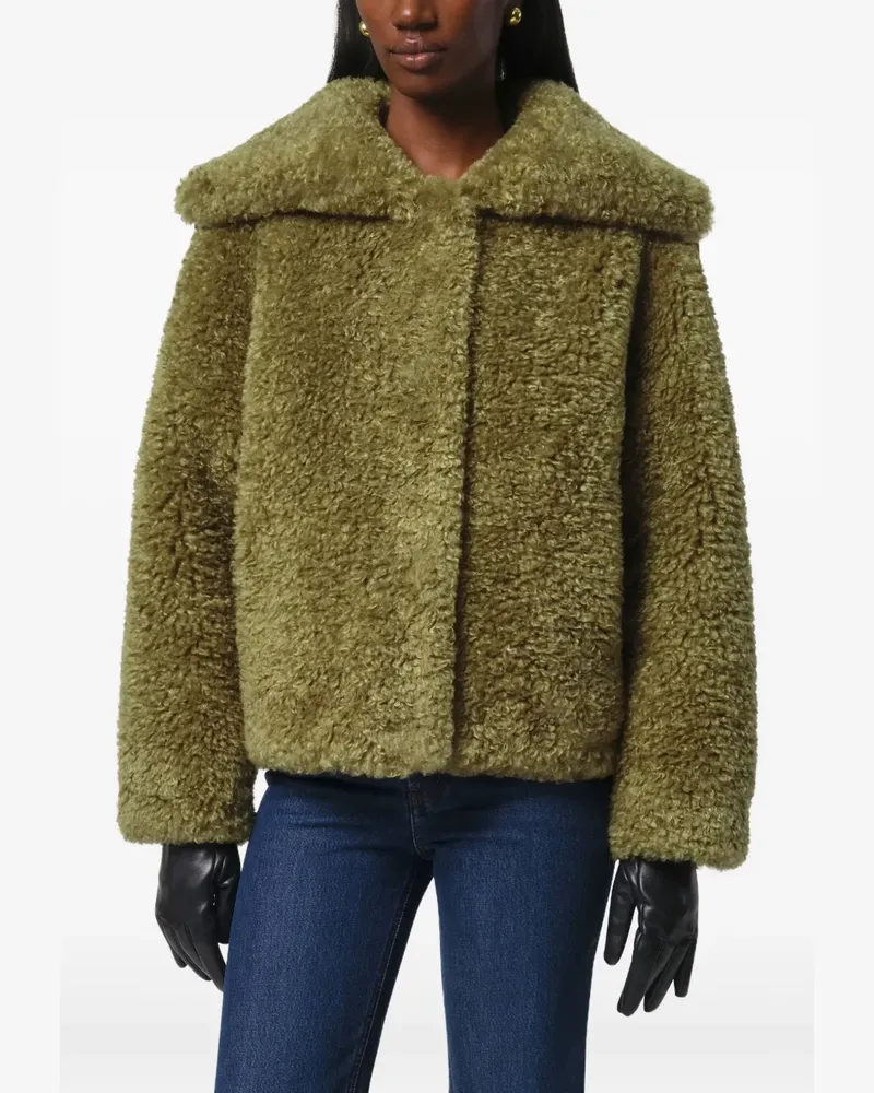 APPARIS Collins wide-collar coat - Grün Grün