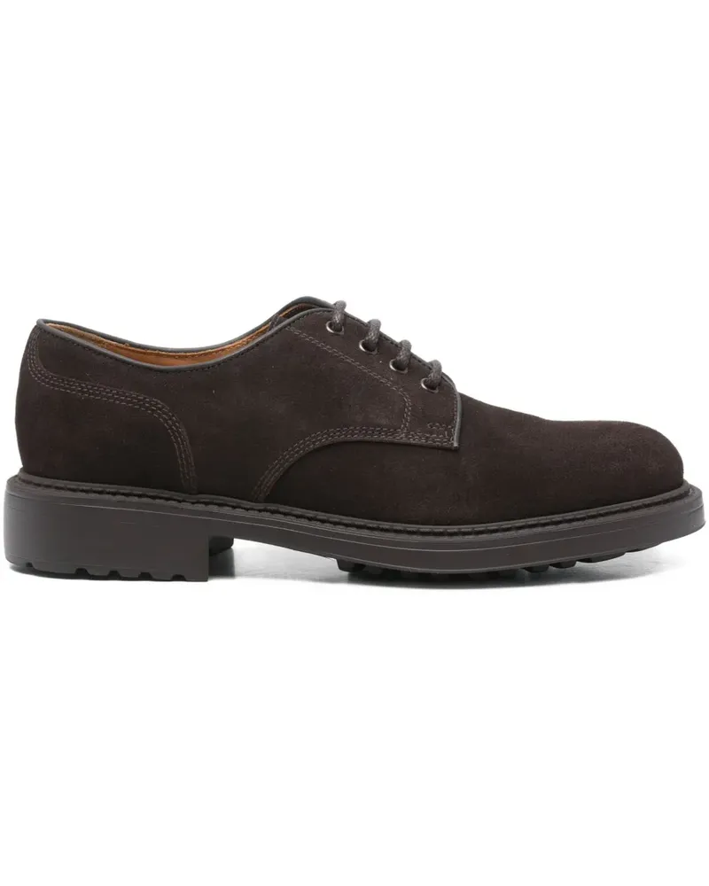 Doucal´s suede Derby shoes - Braun Braun