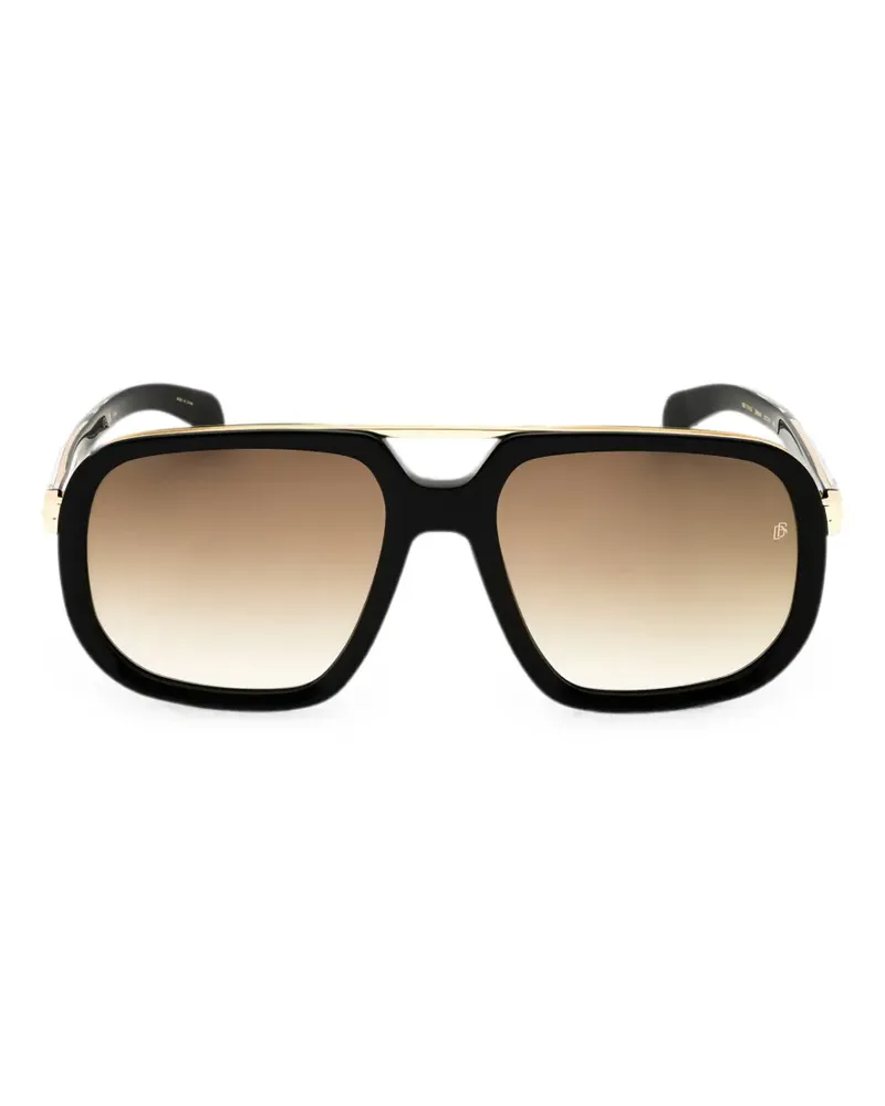EYEWEAR by DAVID BECKHAM pilot-frame sunglasses - Schwarz Schwarz
