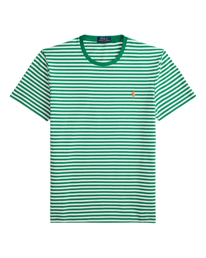 Ralph Lauren Gestreiftes T-Shirt - Grün Grün