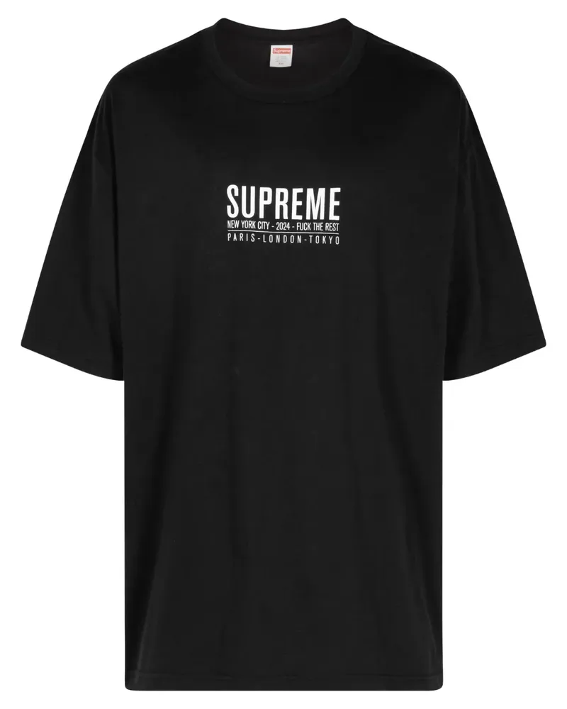 Supreme Being Paris T-Shirt - Schwarz Schwarz