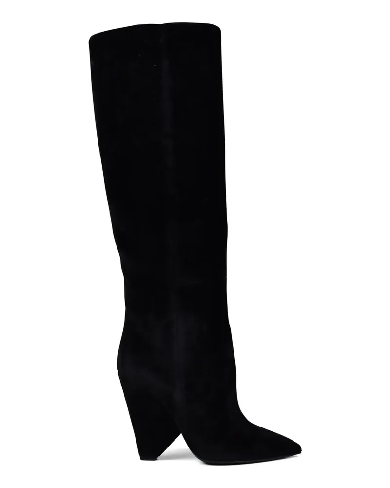 Saint Laurent Niki pointed-toe boots - Schwarz Schwarz