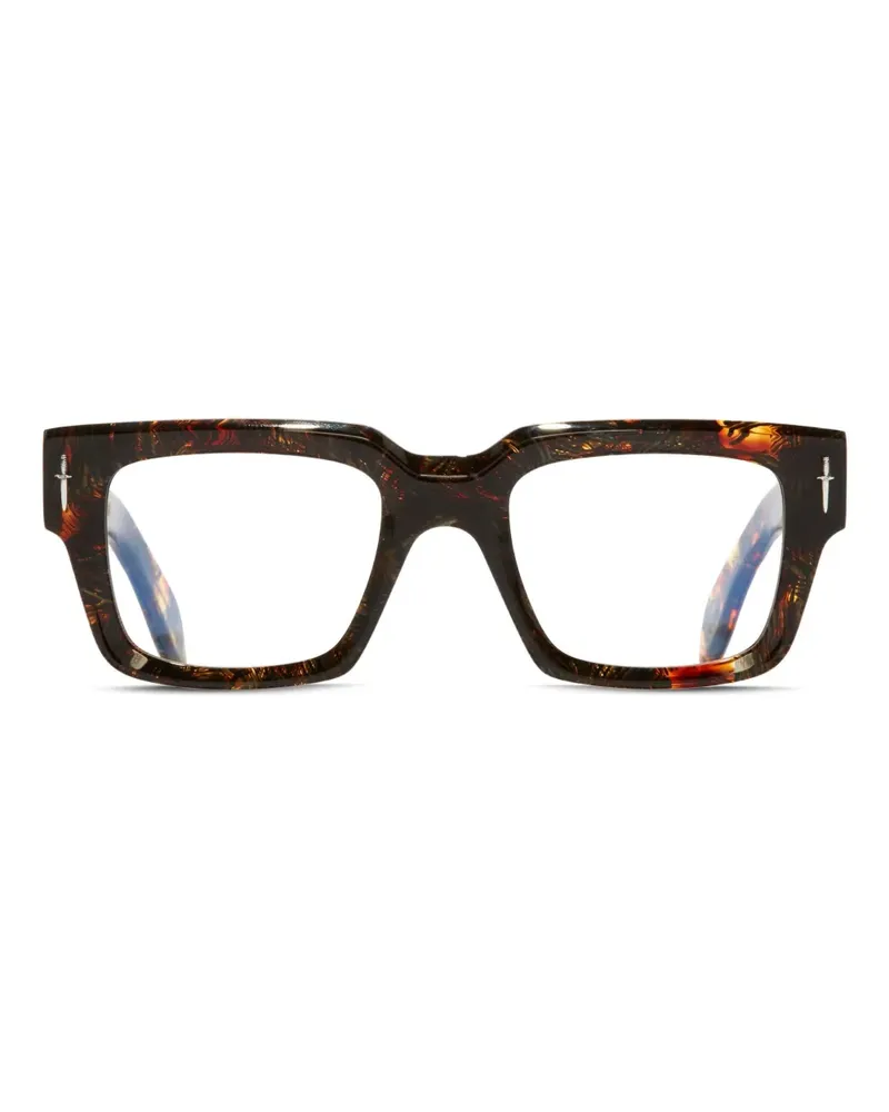 Cutler and Gross x The Great Frog eckige Brille - Braun Braun