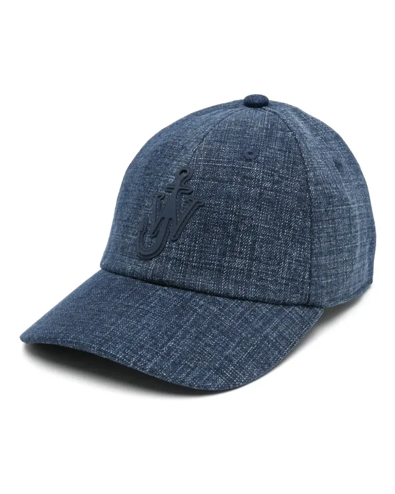 J.W.Anderson Baseballkappe mit Logo-Patch - Blau Blau
