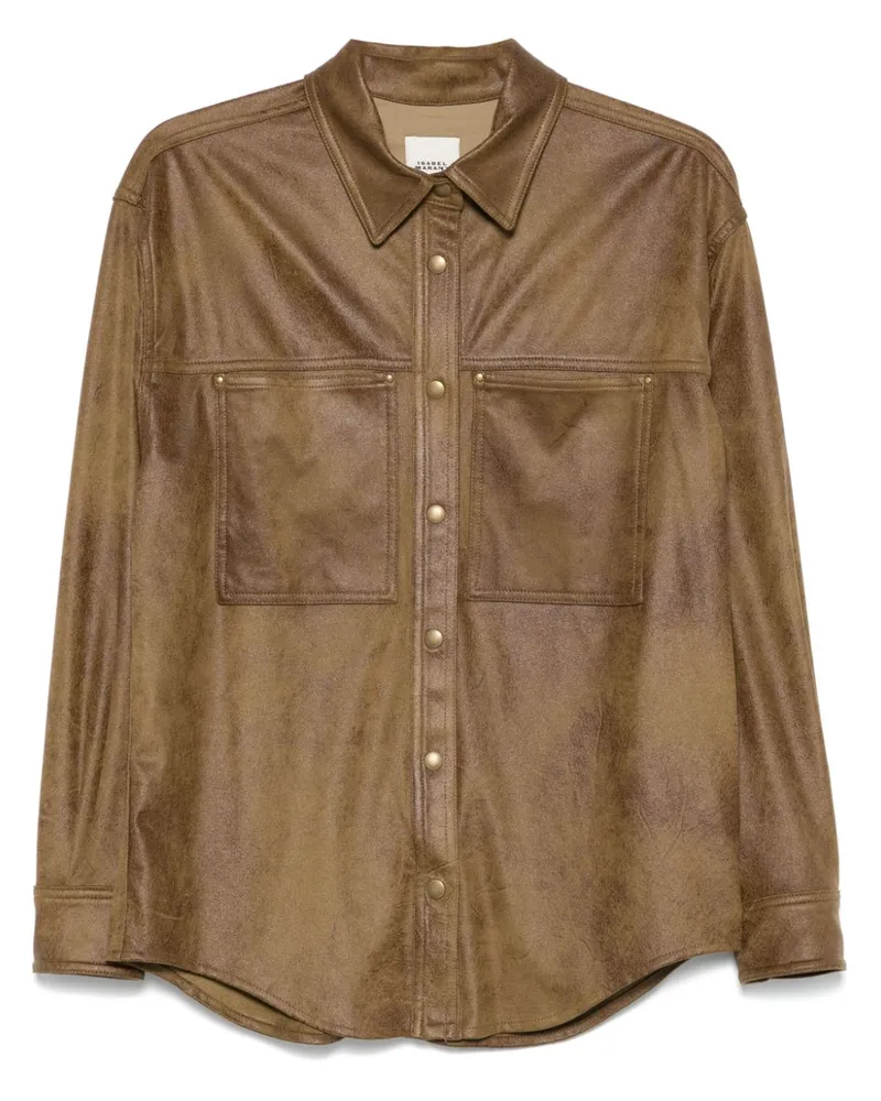 Isabel Marant Gabiela Hemd - Braun Braun