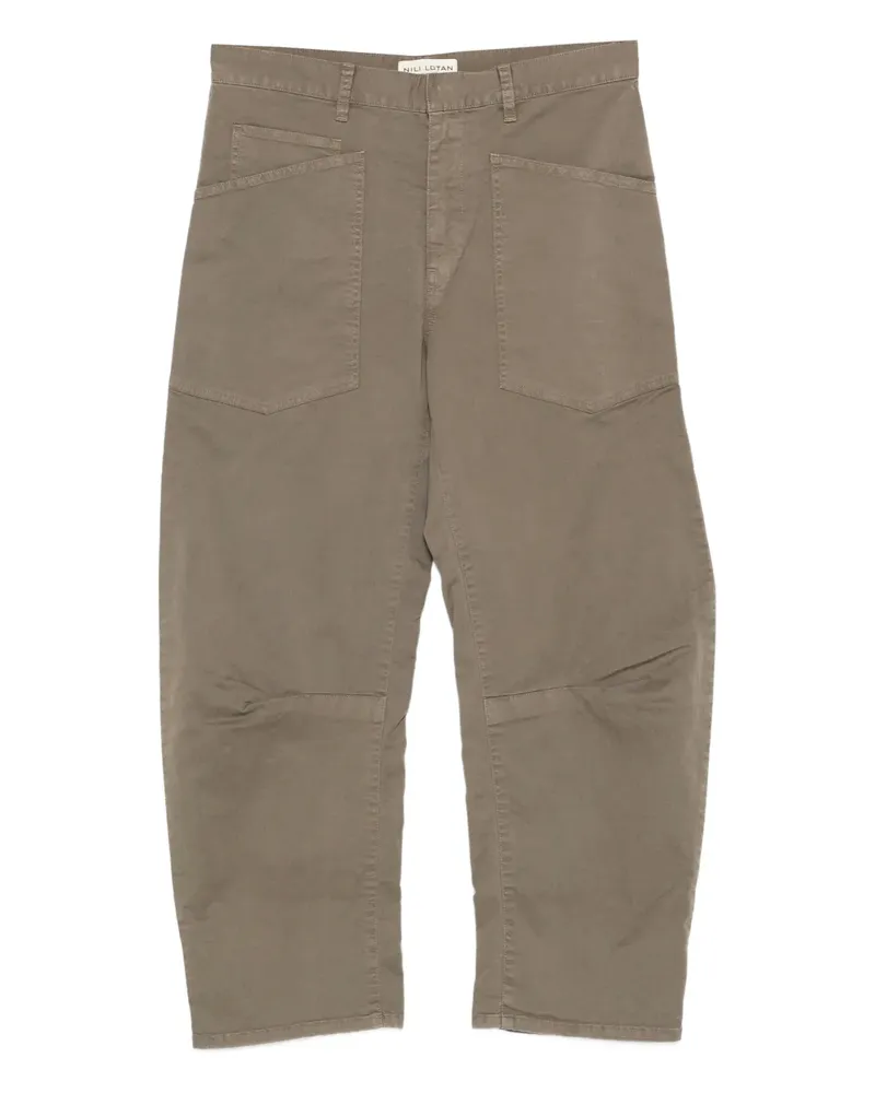 Nili Lotan Hose mit aufgesetzten Taschen - Grün Grün