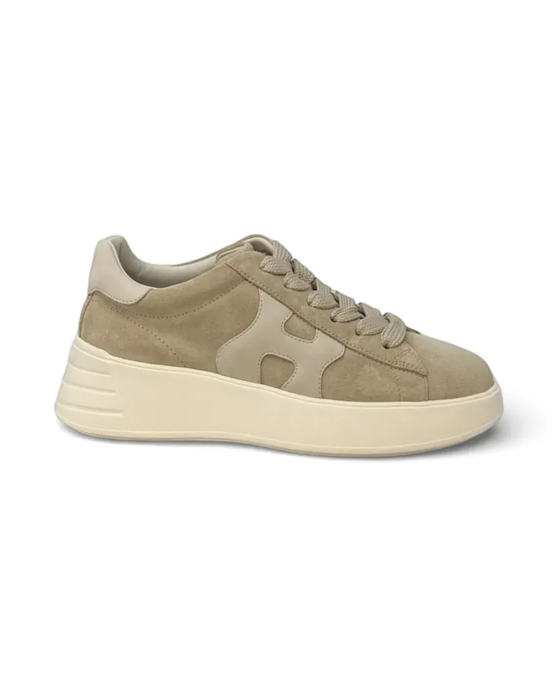 Hogan rebel appliqué sneakers - Nude Nude