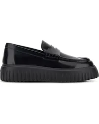 Hogan H-Stripe Loafer Schwarz