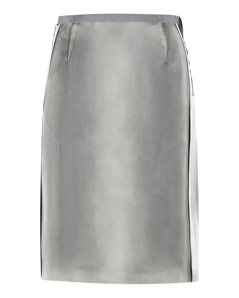 Maison Margiela reverse-effect skirt - Grau Grau