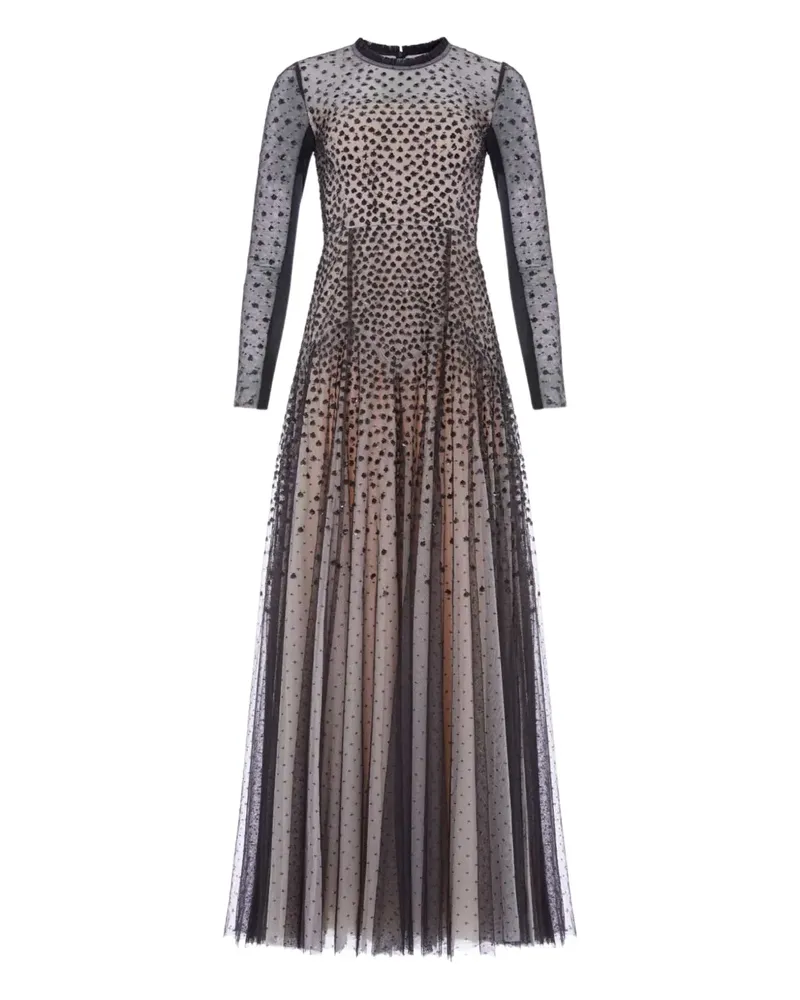 Needle & Thread sequin-embellishment maxi dress - Schwarz Schwarz