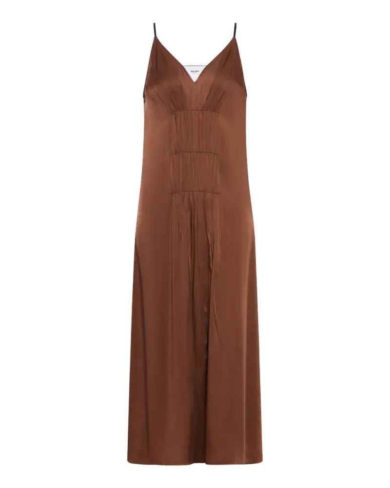Prada V-neck dress - Braun Braun