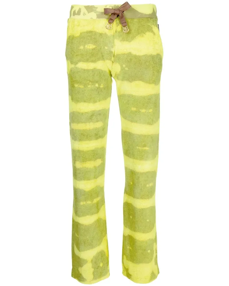 Stain Shade Jogginghose mit Batikmuster - Grün Grün