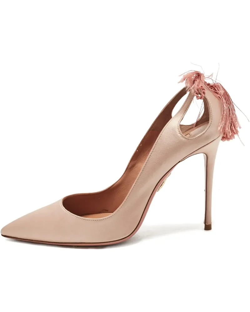 Aquazzura Forever Marilyn Pumps mit Quasten - Rosa Rosa
