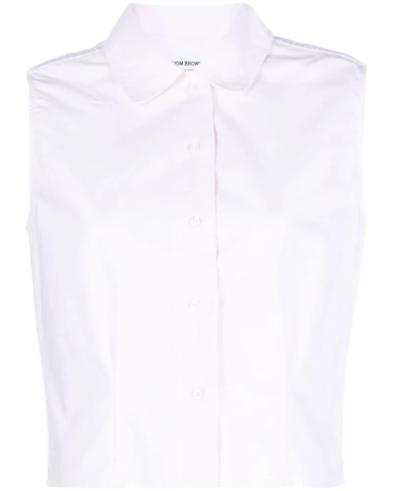 Thom Browne Ärmelloses Hemd - Rosa Rosa