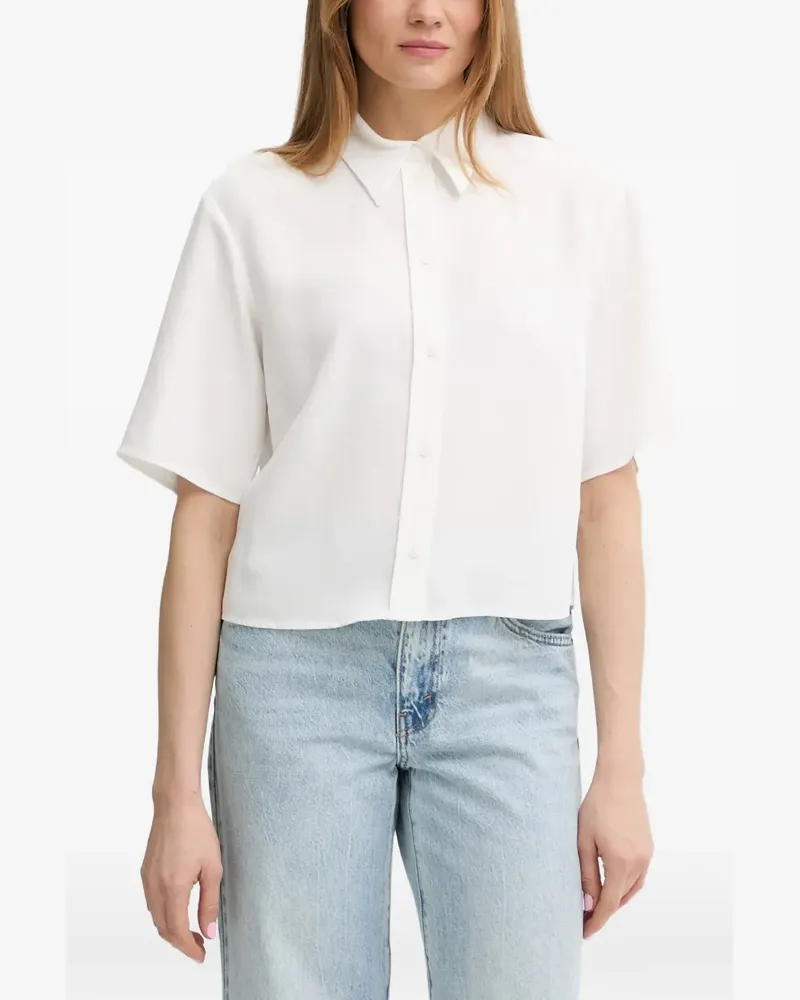 Marc O'Polo short-sleeve button-up shirt - Weiß Weiß