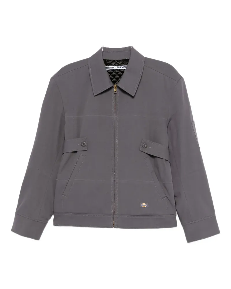 Alexander Wang zi-up bomber jacket - Grau Grau